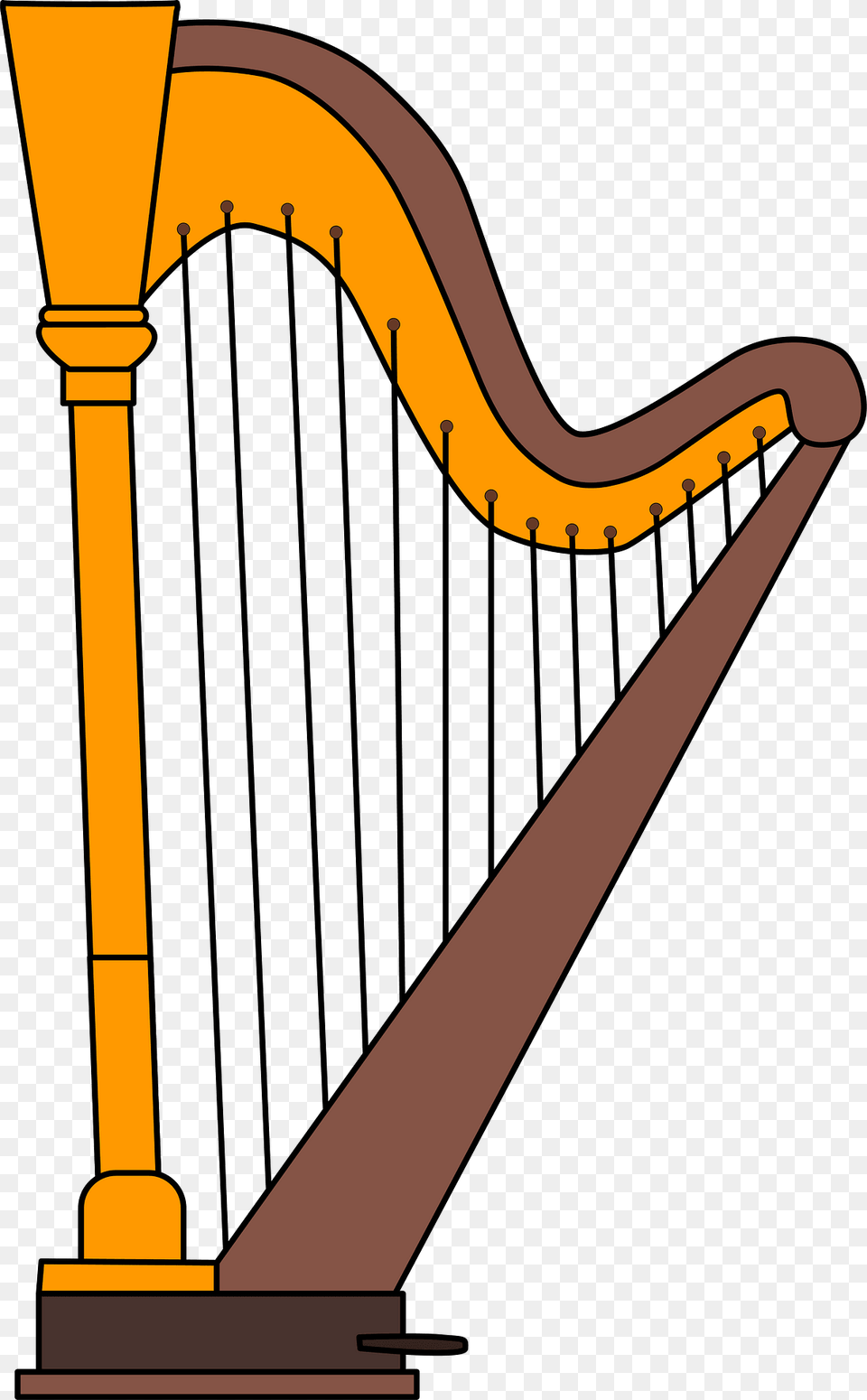 Lever Harp Clipart, Musical Instrument, Gate Free Transparent Png
