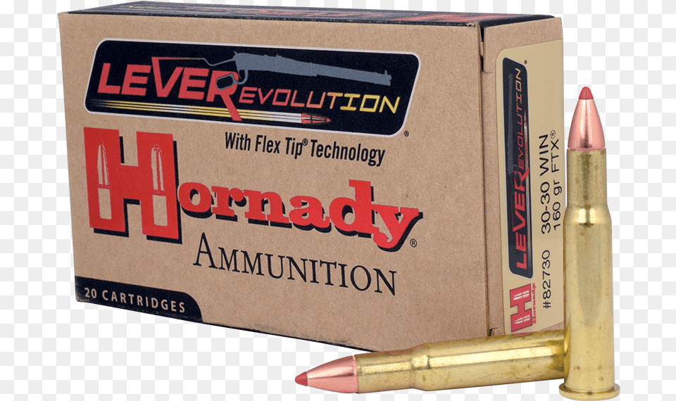 Leverevolution Ammunition Has Unique Polymer Leverevolution 30, Weapon, Bullet Free Png Download