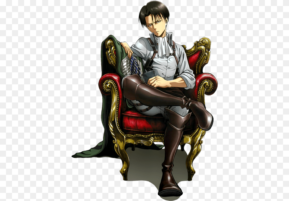 Levi 39rivaille39 Images Levi Wallpaper And Background, Furniture, Chair, Adult, Female Free Png