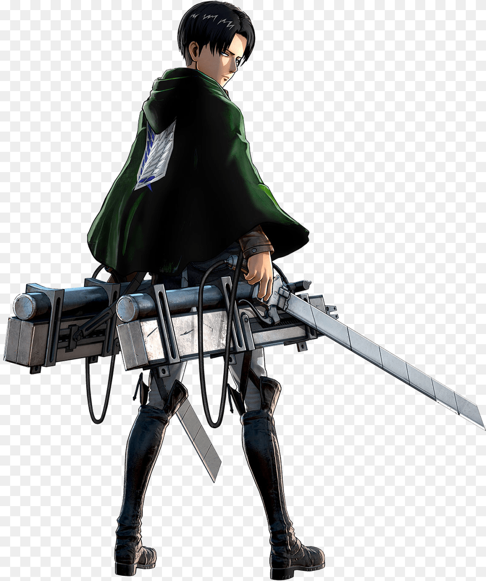 Levi Ackerman Aot Wings Of Freedom Levi, Cape, Clothing, Fashion, Person Png Image