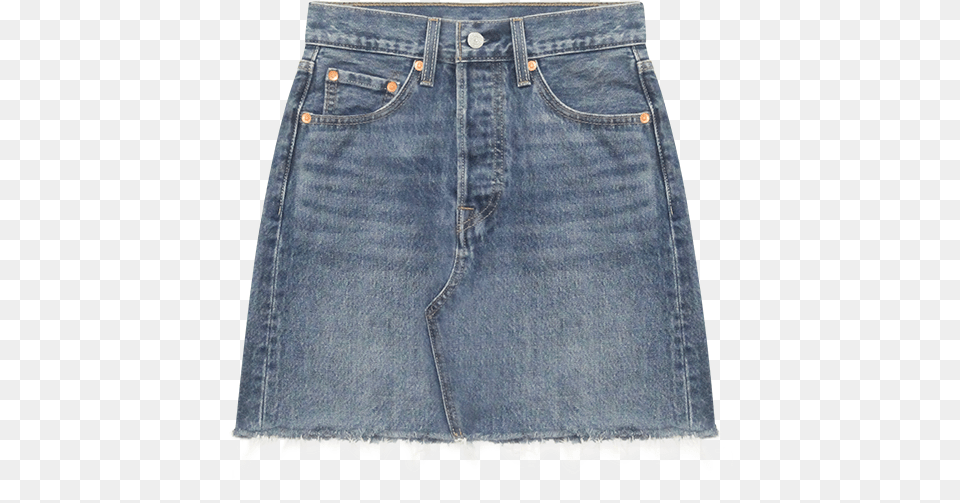 Levi S Womens High Rise Deconstructed Short High Plains Miniskirt, Clothing, Pants, Skirt, Jeans Free Png