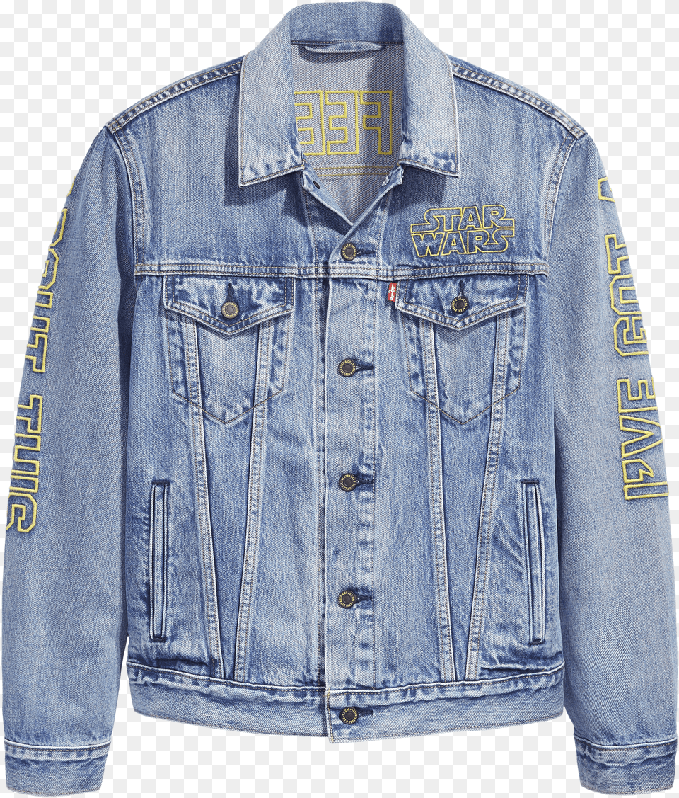 Levi S X Star Wars I Ve Got A Bad Feeling About This Star Wars Levis Jacket, Clothing, Coat, Jeans, Pants Free Png