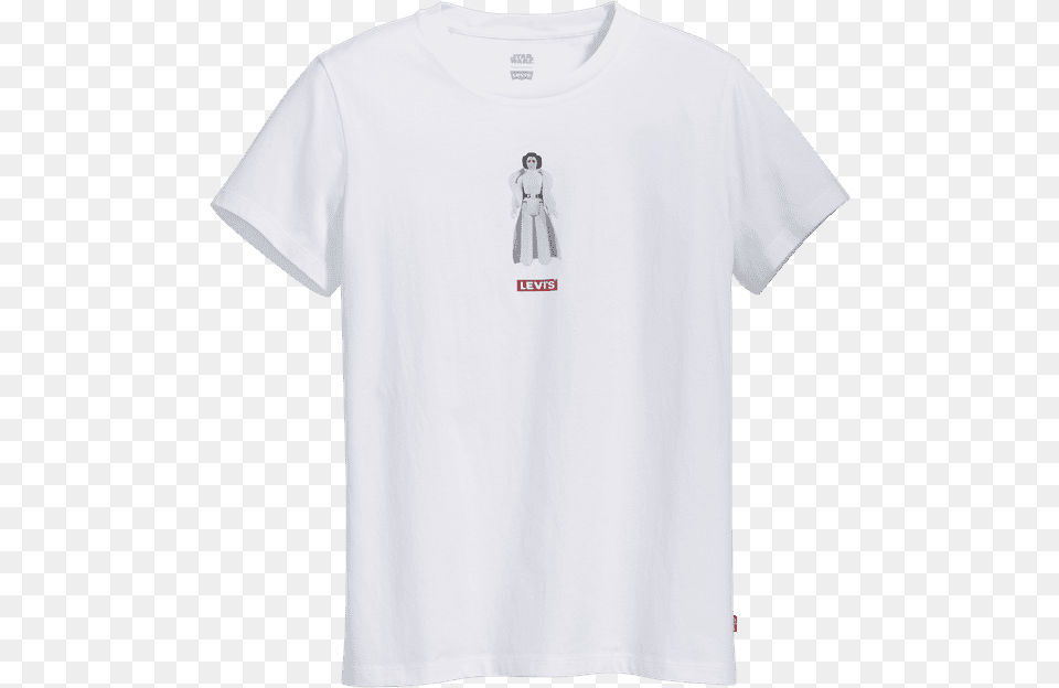 Levi S X Star Wars Princess Leia T Shirt Levi39s X Star Wars, Clothing, T-shirt, Person, Accessories Free Transparent Png