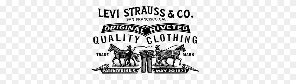 Levi Strauss Logo, Advertisement, Poster, Blackboard, Text Png Image