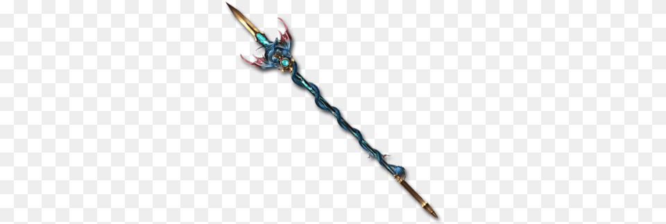 Leviathan Spear Omega Water Spear Weapon, Sword, Blade, Dagger, Knife Png Image