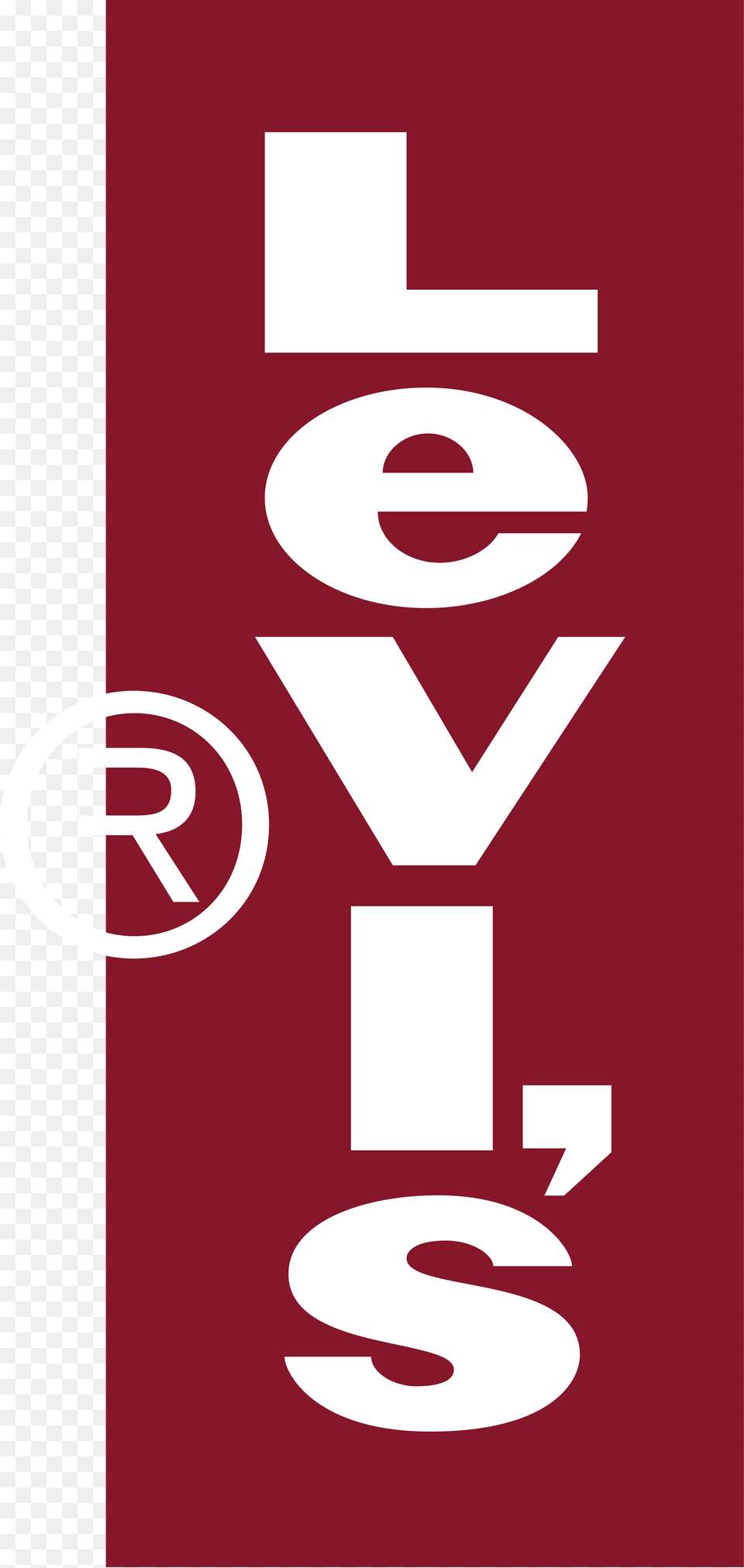 Levis Logo, First Aid, Maroon Free Transparent Png
