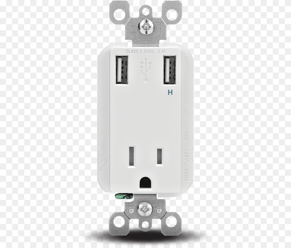 Leviton Usb Chargertamper Resistant Receptacle, Electrical Device, Electrical Outlet Free Png