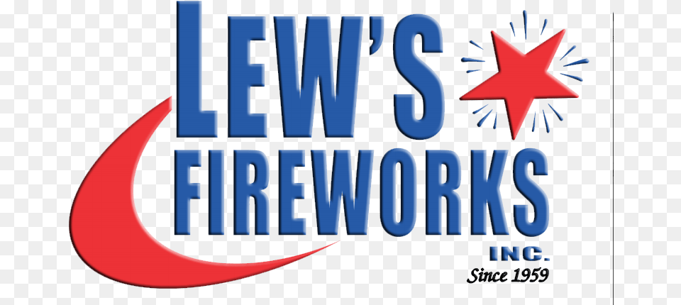 Lew S Fireworks Graphic Design, Logo, Nature, Night, Outdoors Png Image