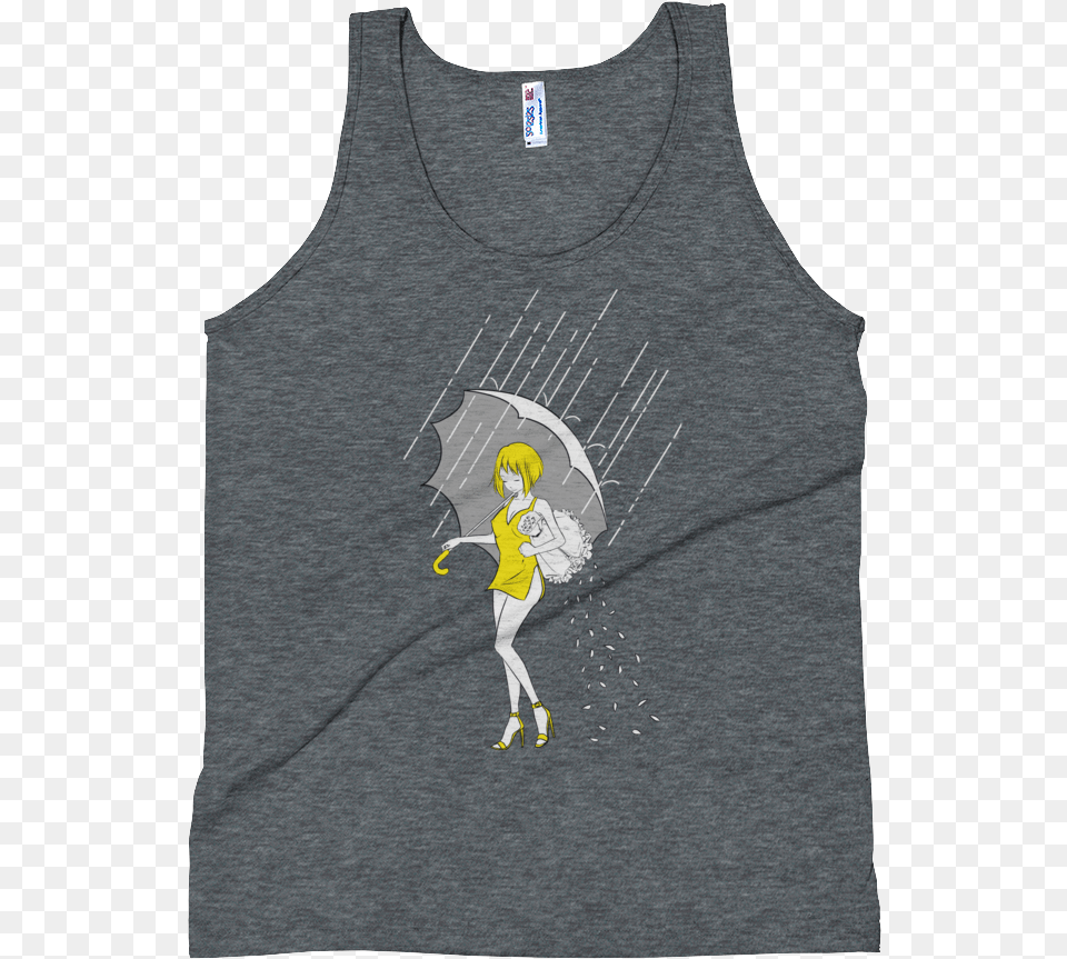 Lewd Patrol Sakura Girl Tank Top Top, Clothing, Tank Top, Person, T-shirt Png Image