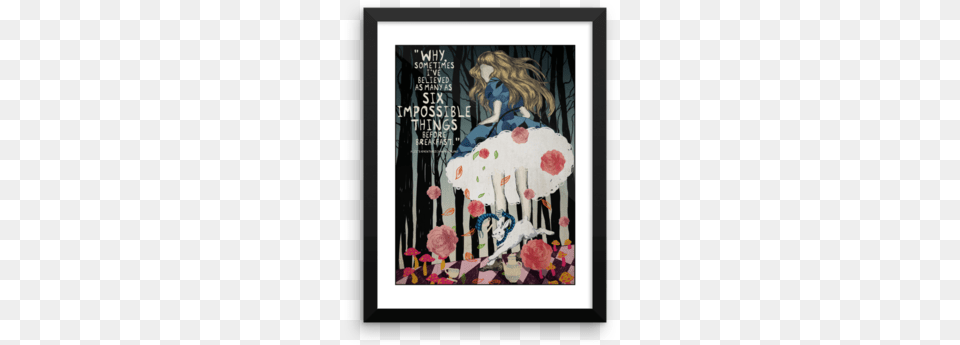 Lewis Carroll Alice39s Adventures In Wonderland Framed Lewis Carroll, Publication, Book, Painting, Art Free Png