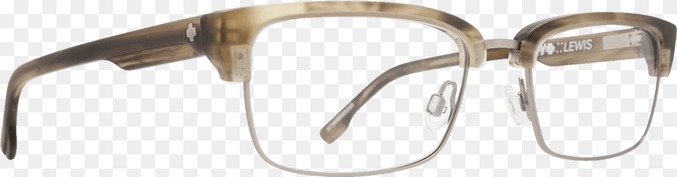 Lewis Eyeglasses Matte Green Smokematte Gunmetal Beige, Accessories, Glasses Png Image