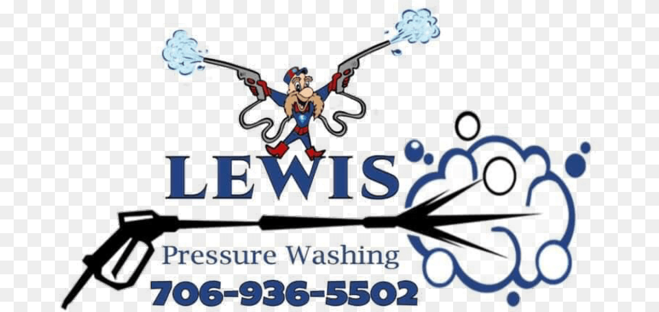 Lewis Pressure Washing Pressure Washing Gun Clipart Png