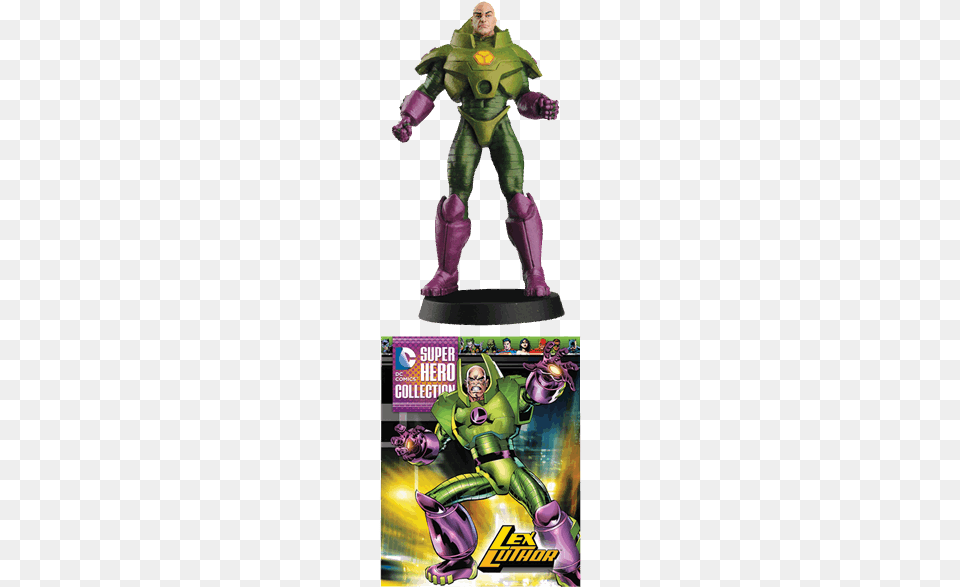 Lex Luthor 121 Scale Dc Super Hero Best Of Collection Dc Comics Super Hero Collection Lex Luthor, Book, Publication, Person Png