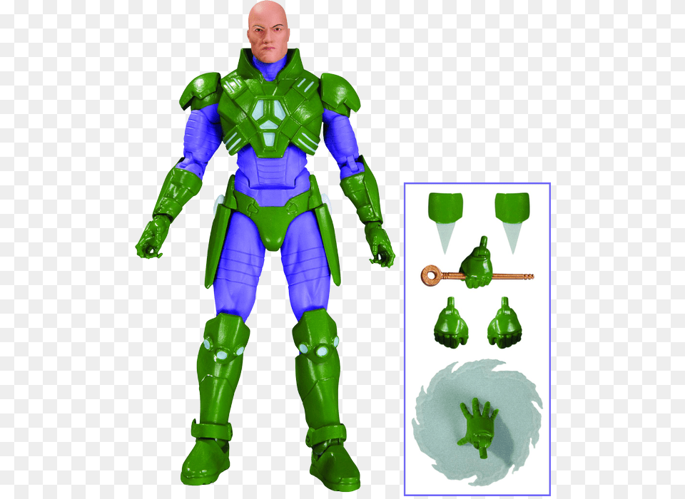 Lex Luthor Action Figure, Green, Adult, Female, Person Free Png