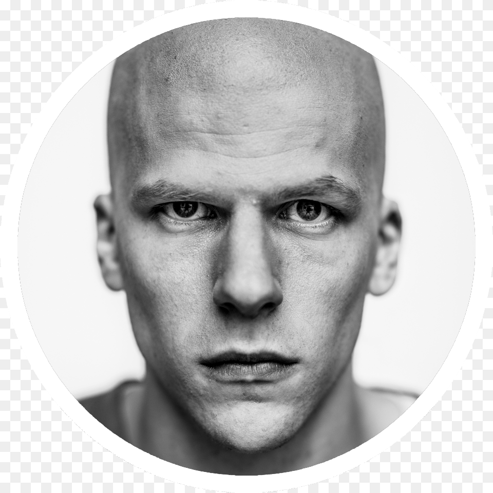 Lex Luthor En Batman Vs Superman Lex Luthor Bald Head, Adult, Portrait, Photography, Person Free Png