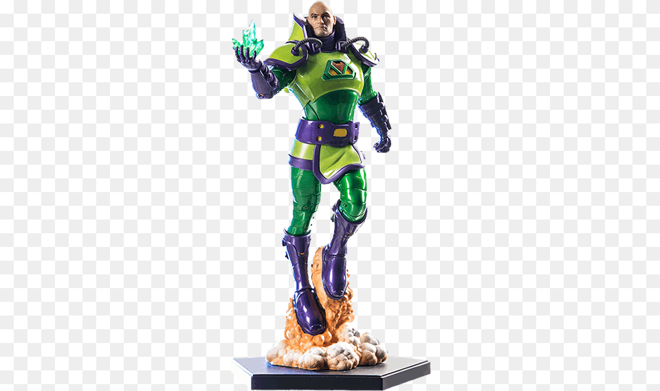 Lex Luthor Iron Studios, Figurine, Person Free Png Download