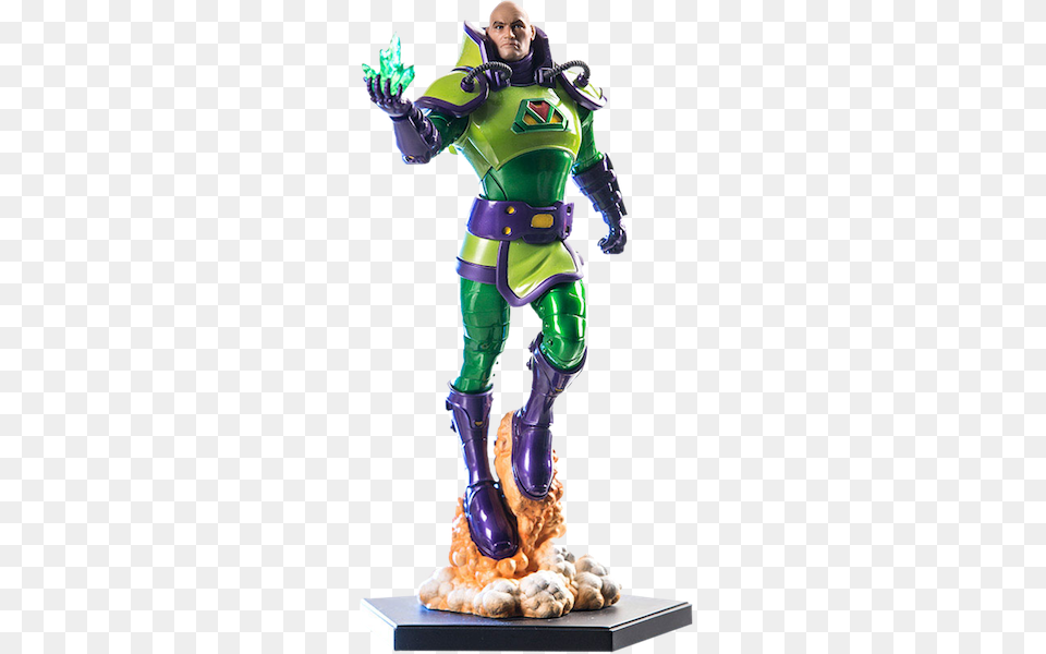 Lex Luthor Lex Luthor Iron Studios, Figurine, Adult, Female, Person Free Png