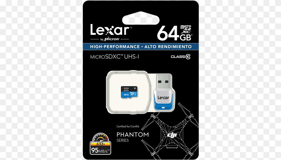 Lexar 64g Micro Sd Card Lexar 16gb 633x Uhs I U1 Microsdhc Class 10 Card Including, Computer Hardware, Electronics, Hardware, Text Png