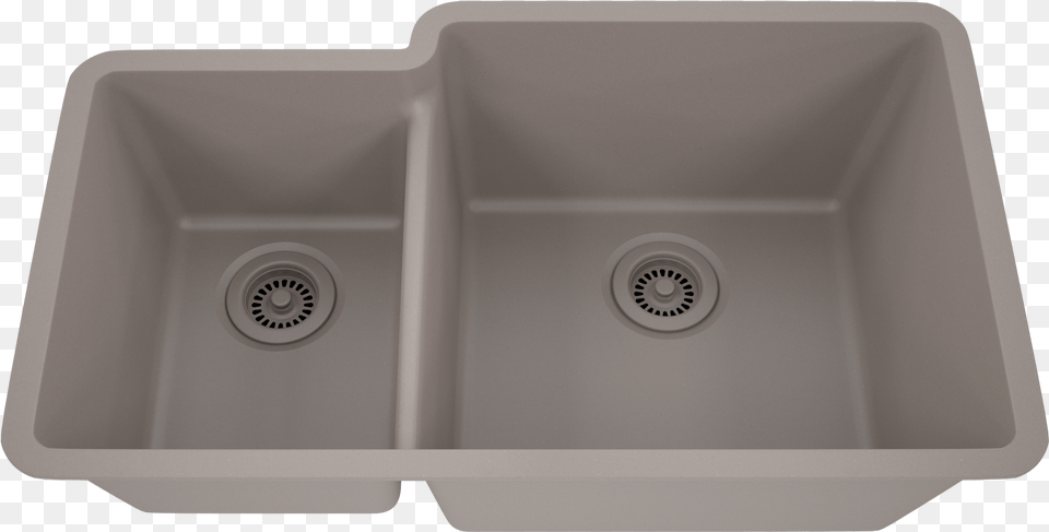 Lexicon Platinum 4060 Quartz Composite Sink Kitchen Sink, Double Sink, Drain Png