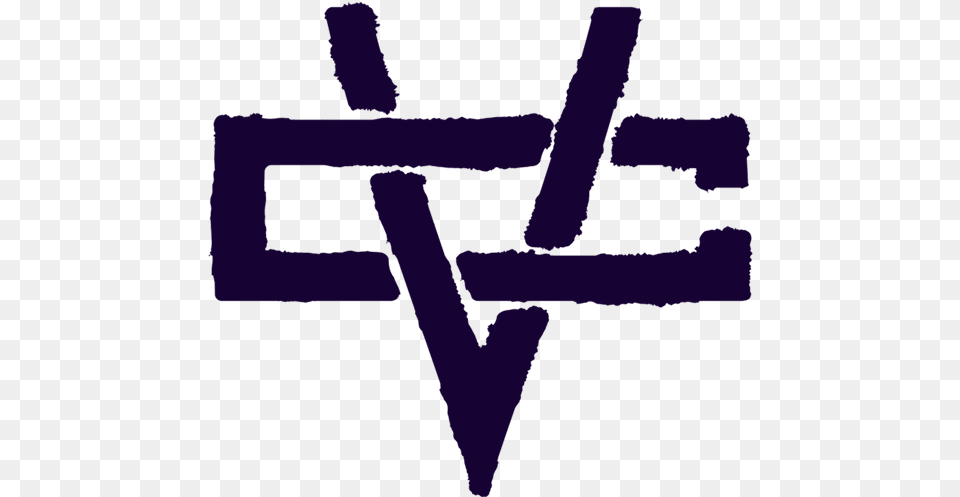 Lexprience Cabaret Vert Festival Logo, Purple, Symbol, Cross Free Png