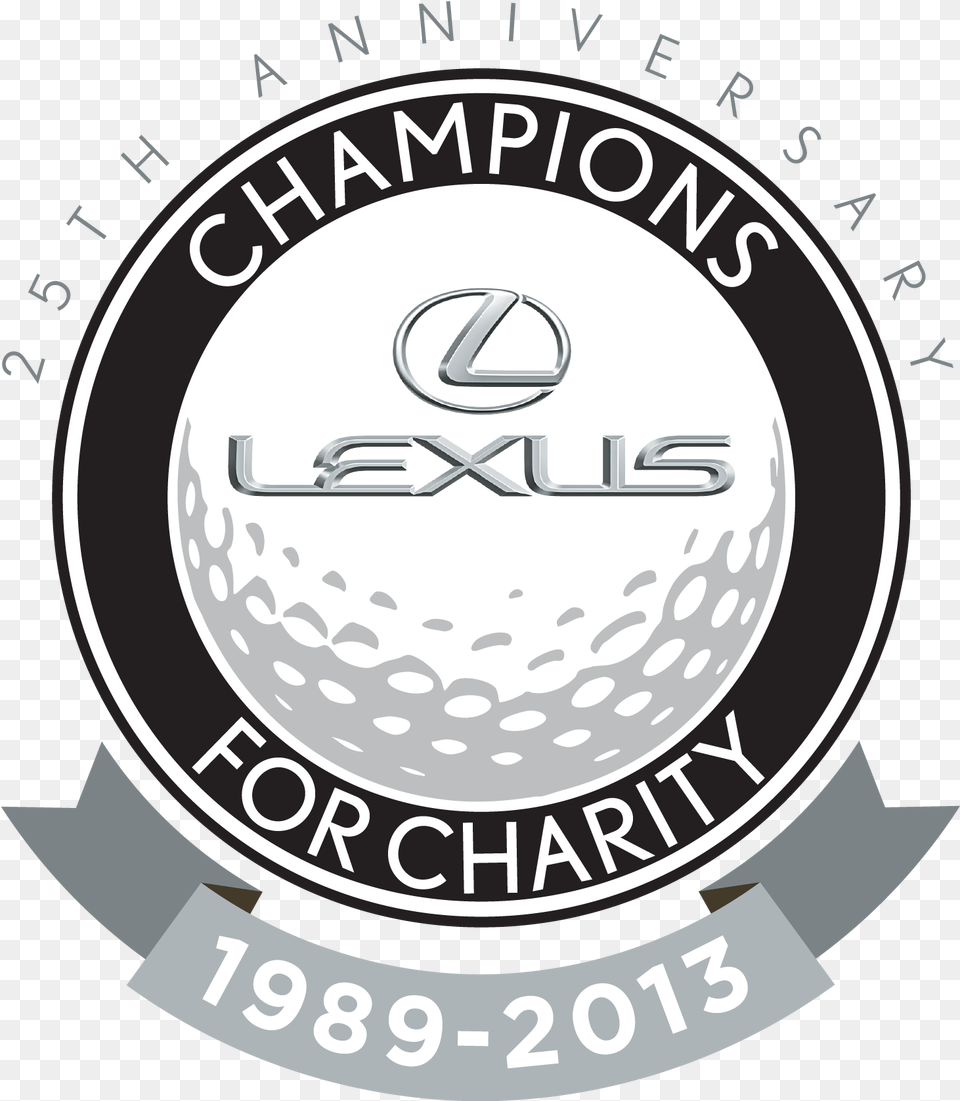 Lexus Champions For Charity, Logo, Ball, Golf, Golf Ball Free Png Download