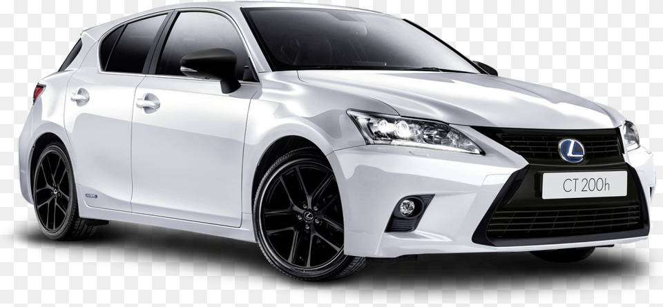 Lexus Ct 200h White Car Lexus Ct 200h White, Sedan, Transportation, Vehicle, Machine Png Image