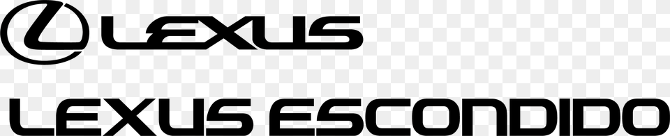 Lexus Of Escondido Logo, Text Png Image