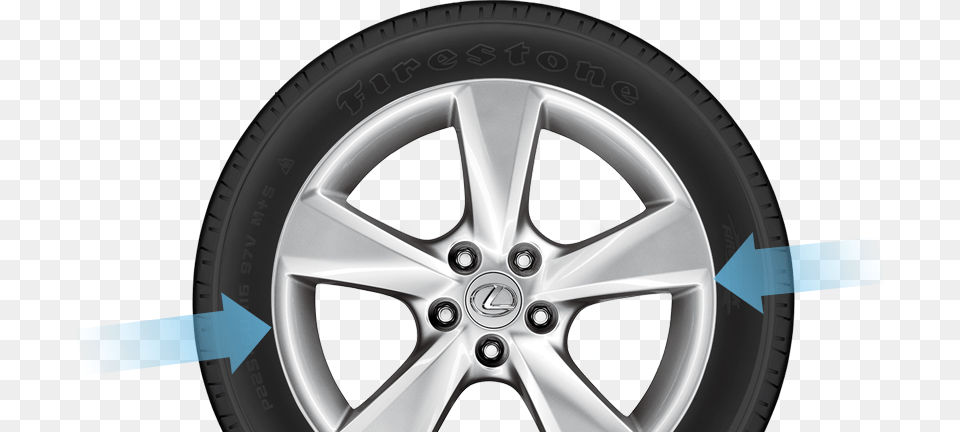 Lexus Tire, Alloy Wheel, Car, Car Wheel, Machine Png Image