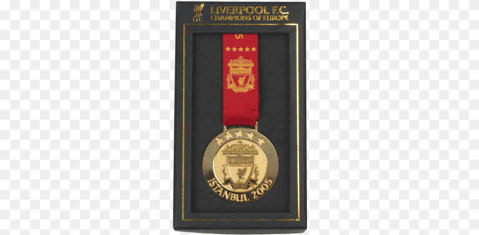 Lfc Istanbul 05 Medal Gold Medal, Badge, Logo, Symbol, Gold Medal Png Image
