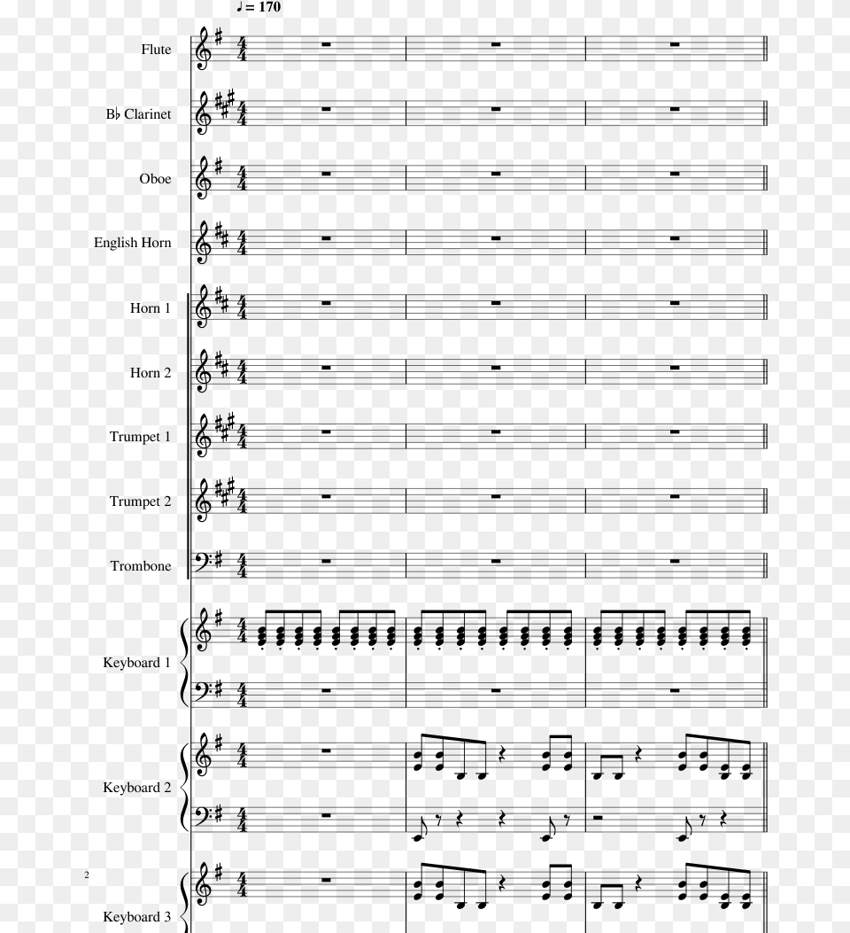 Lg Sheet Music 3 Of 32 Pages Music, Gray Png Image