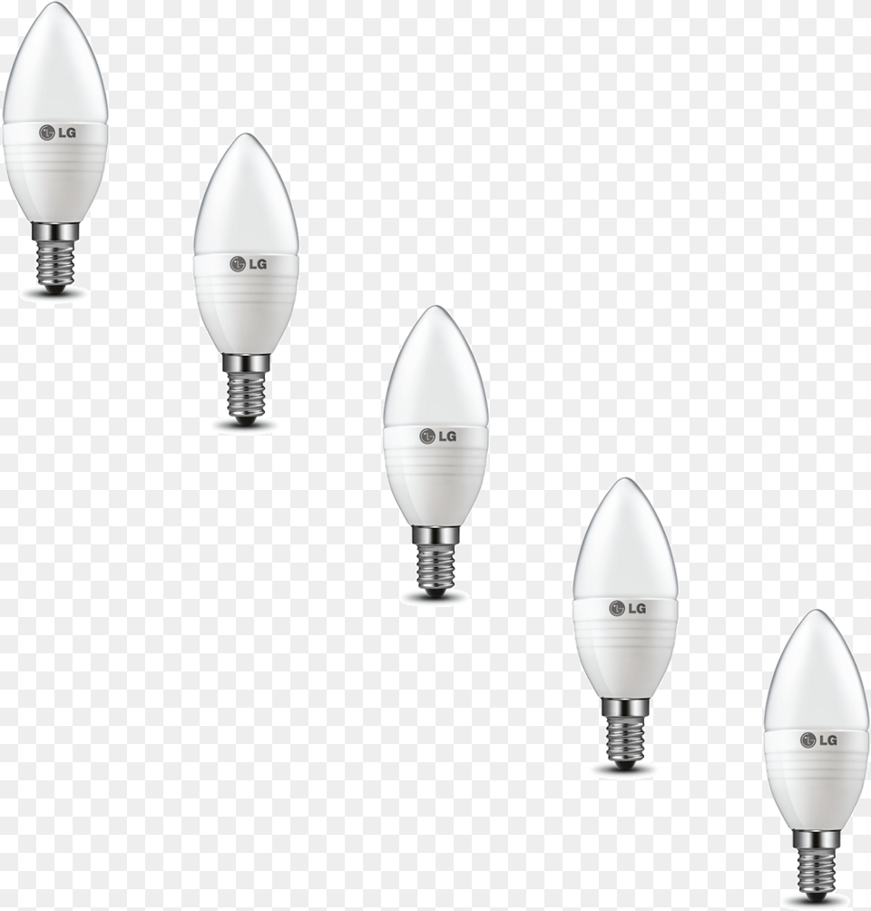Lg 5w Dimmable Frosted Candle Bulb Lamp, Mortar Shell, Weapon, Lighting, Light Free Png