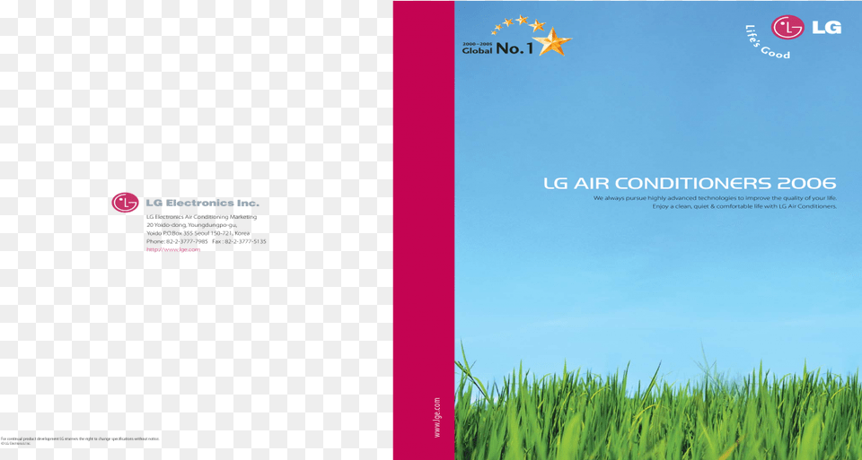 Lg Air Conditioners Grass, Plant, Book, Publication, Nature Free Transparent Png