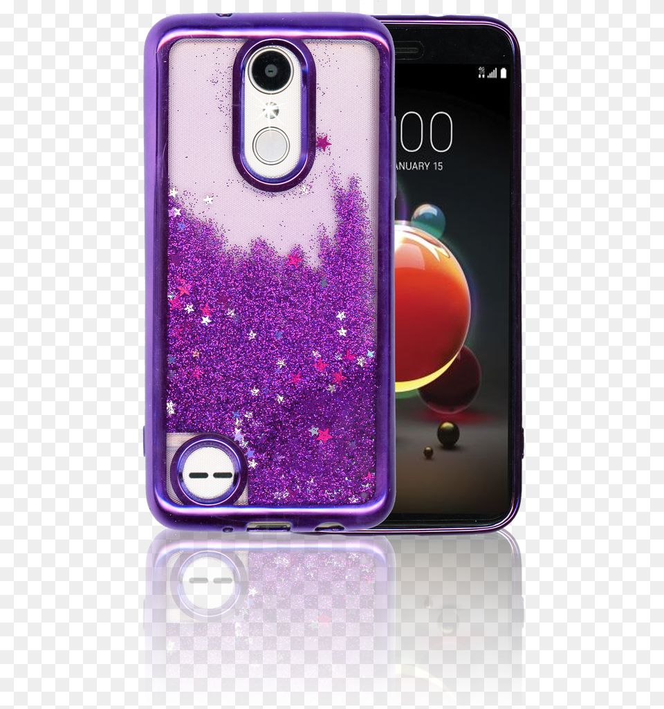 Lg Aristo 2 Mm Electroplated Water Glitter Case With Lg Aristo, Electronics, Mobile Phone, Phone Free Transparent Png