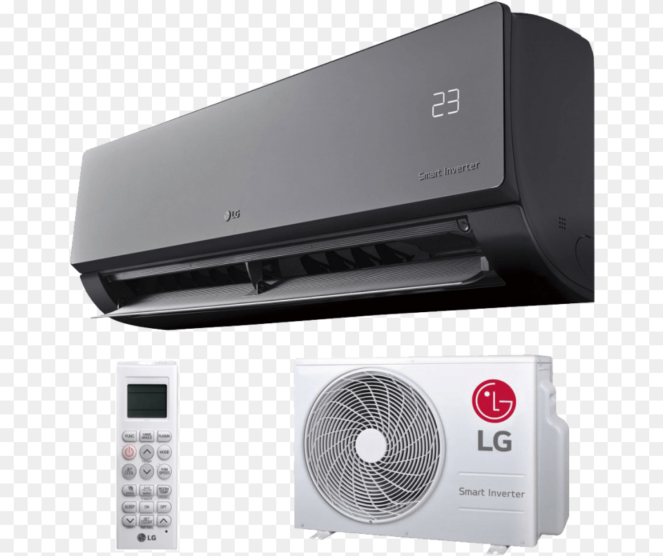 Lg Artcool Am18bp Oldalfali Mono Split Klima 5 Kw Lg Artcool Mirror, Appliance, Device, Electrical Device, Air Conditioner Free Png Download