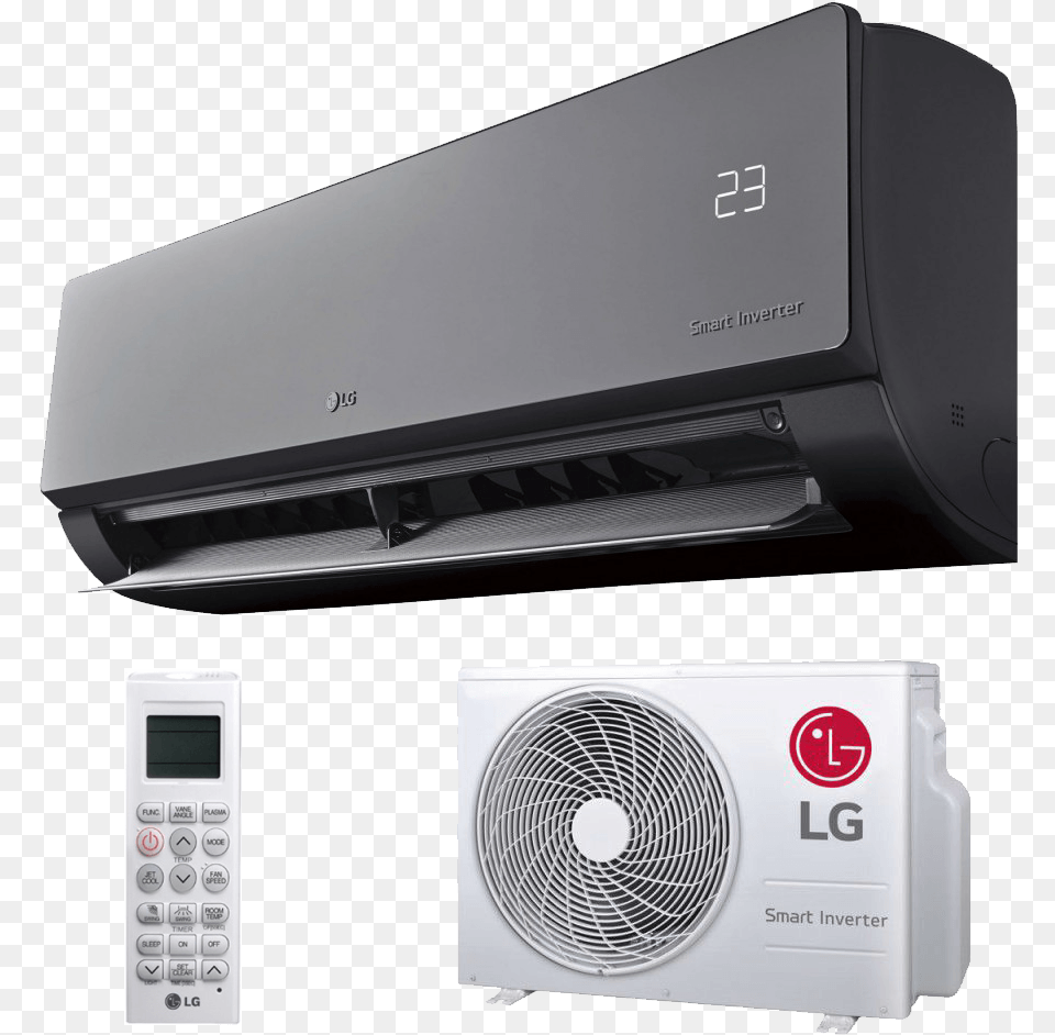 Lg Artcool Mirror, Air Conditioner, Appliance, Device, Electrical Device Free Png Download