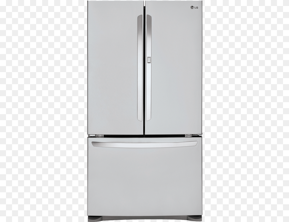 Lg Bottom Freezer And French Doors Refrigerator Lg French Door Refrigerator Device, Appliance, Electrical Device, White Board Png
