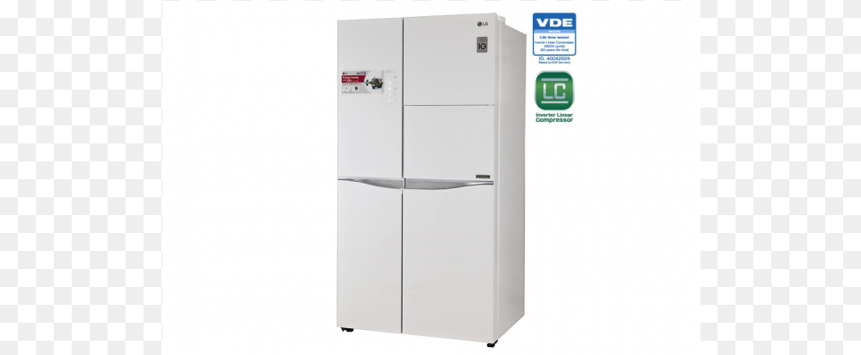 Lg Gc C247uguv Side By Side Refrigerator With Door Freezer, Appliance, Device, Electrical Device Png Image