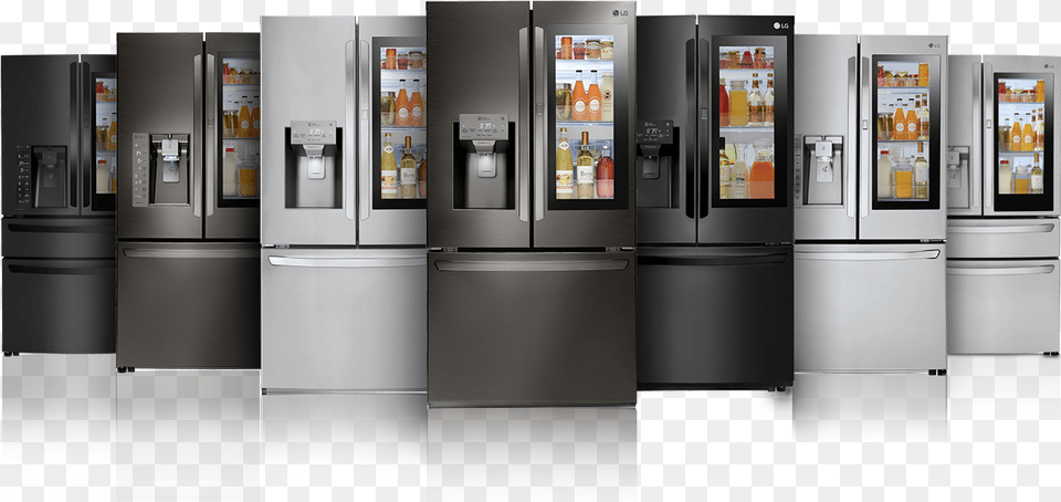 Lg Instaview Door In Door Refrigerator, Device, Appliance, Electrical Device Png