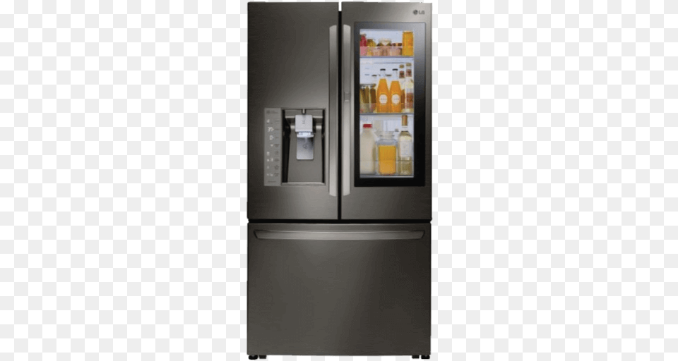 Lg Instaview Door In Door Refrigerator, Appliance, Device, Electrical Device Png Image