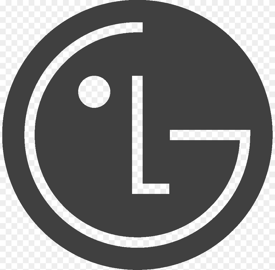 Lg Logo, Gray Free Png Download