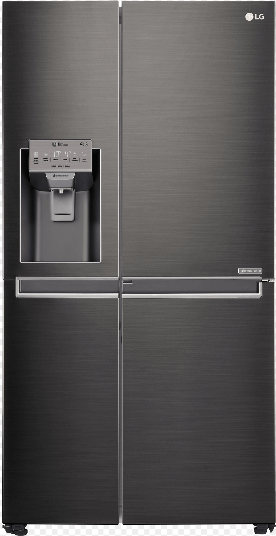 Lg Side By Side Fridge Model Lg Gsd665bsl Fridge, Appliance, Device, Electrical Device, Refrigerator Png Image