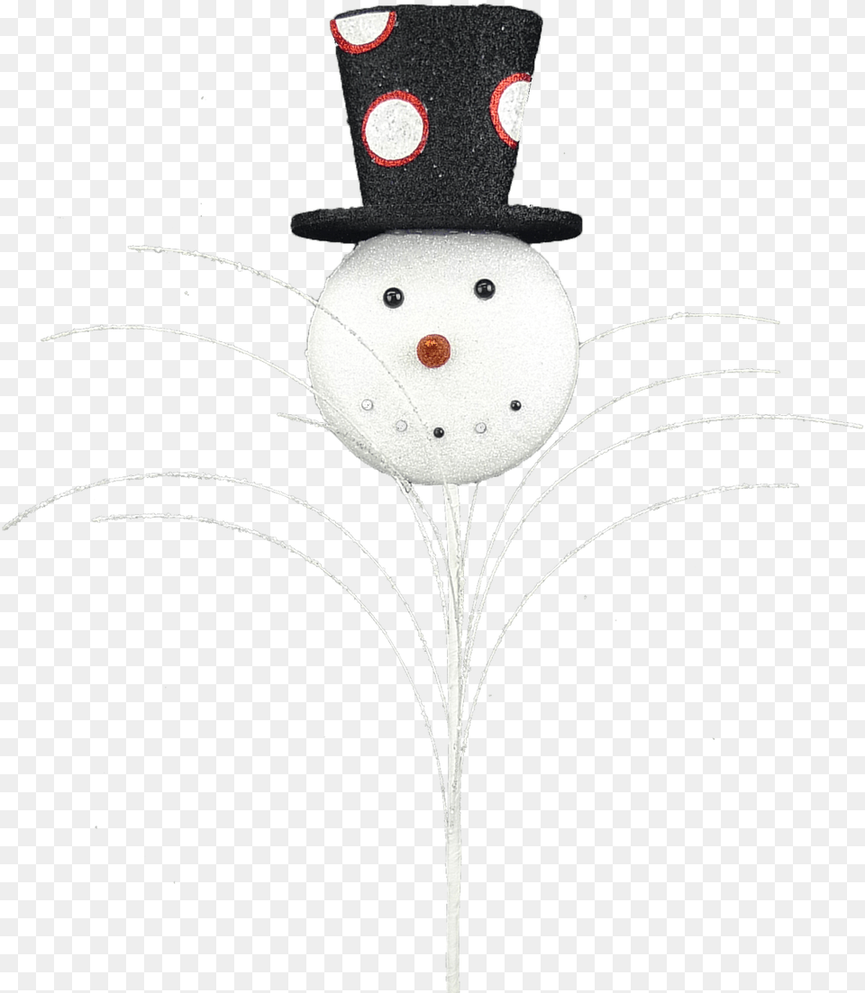 Lg Snowman Head Spray Snowman, Nature, Outdoors, Winter, Snow Png