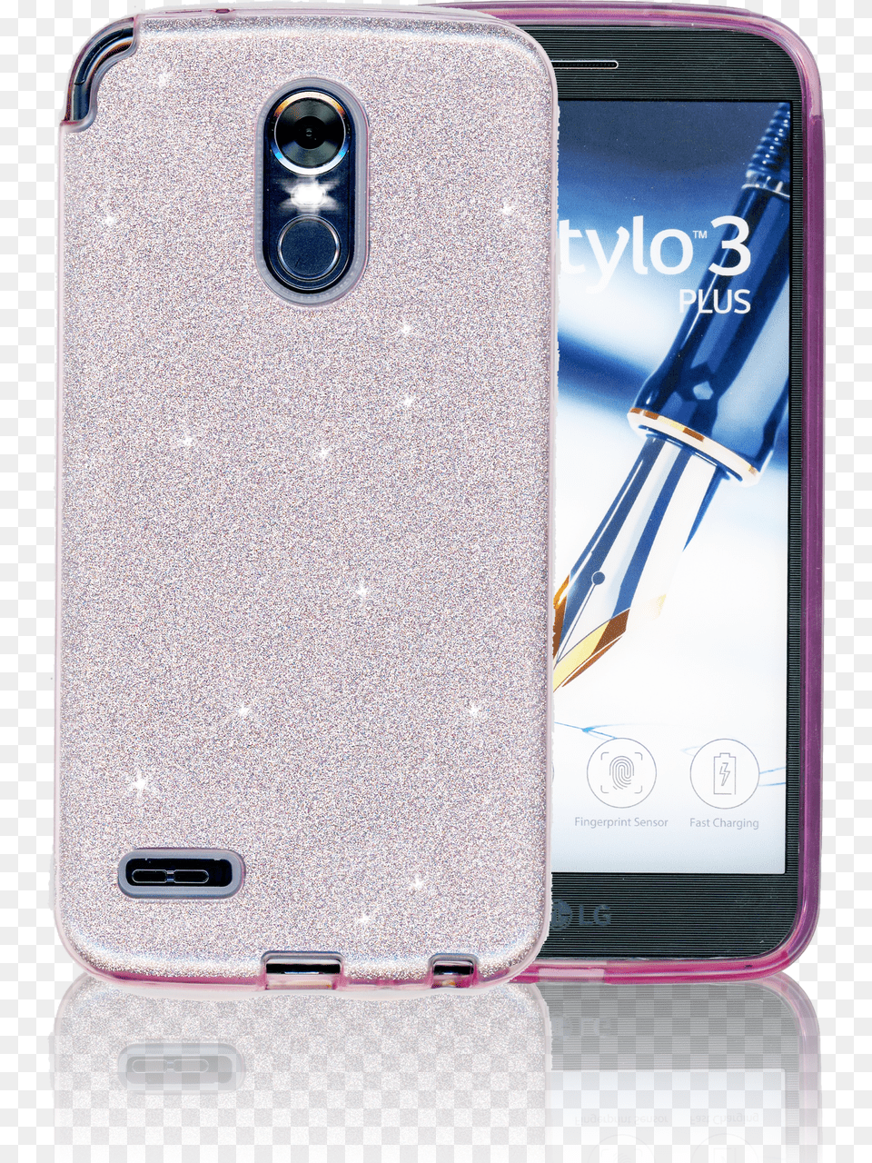 Lg Stylo 3 Mm Glitter Hybrid Rose Gold Smartphone, Electronics, Mobile Phone, Phone Free Transparent Png