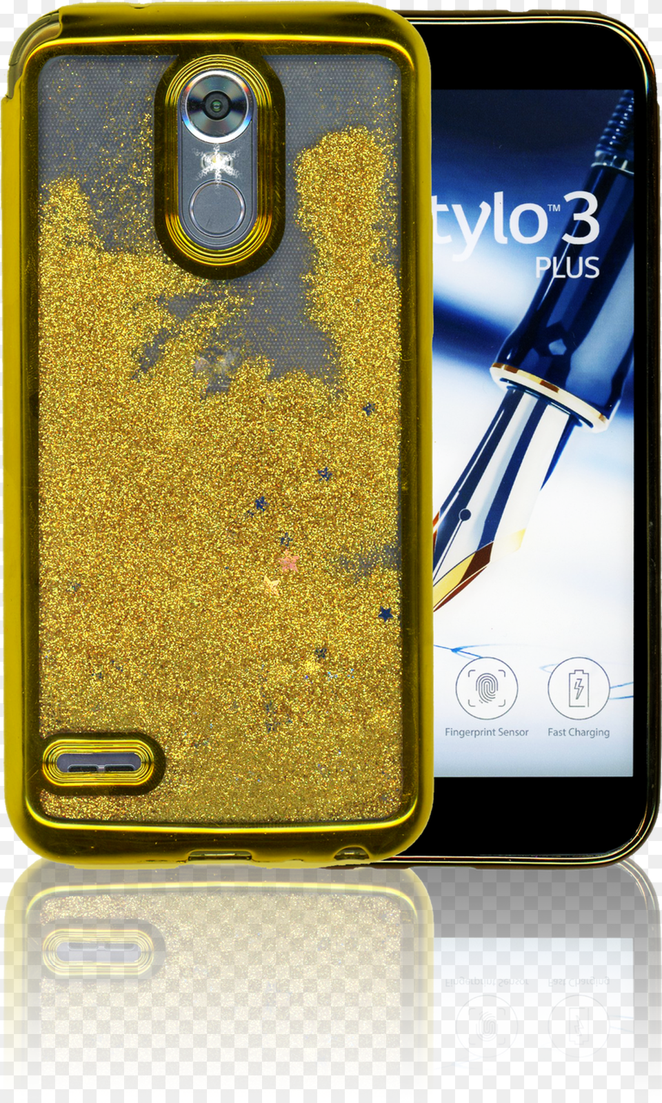 Lg Stylo 3 Mmelectroplated Water Glitter With Stars, Electronics, Mobile Phone, Phone Free Png