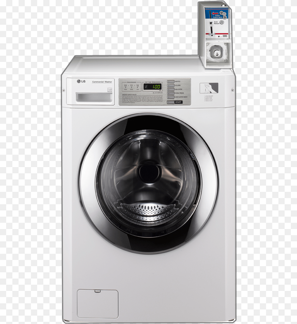 Lg Washer Lg Commercial Front Load Washer, Appliance, Device, Electrical Device Png Image
