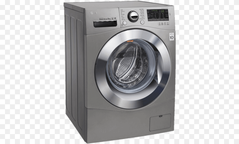Lg Washing Machine Repairs Perth Lg Front Load Washing Machine Dimension, Appliance, Device, Electrical Device, Washer Free Png Download