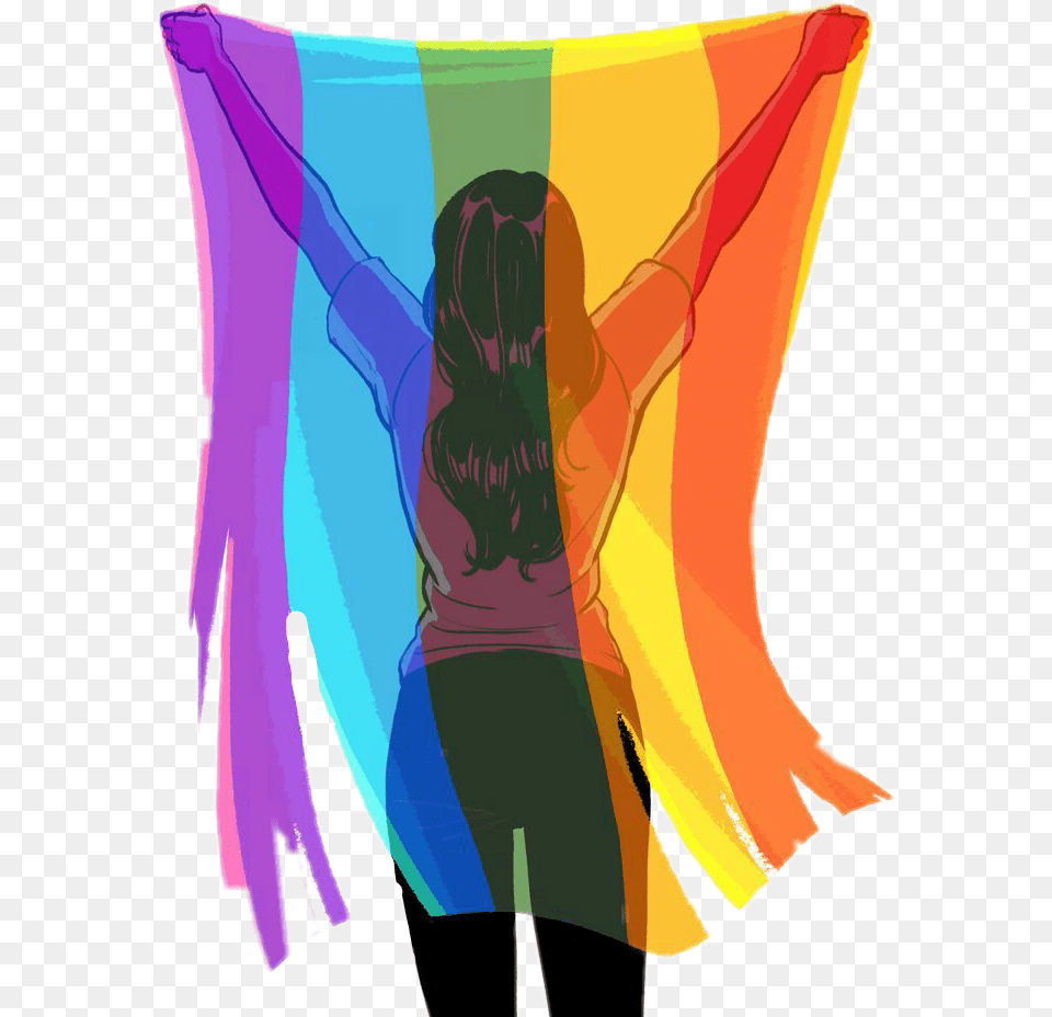 Lgbt, Adult, Female, Person, Purple Free Transparent Png