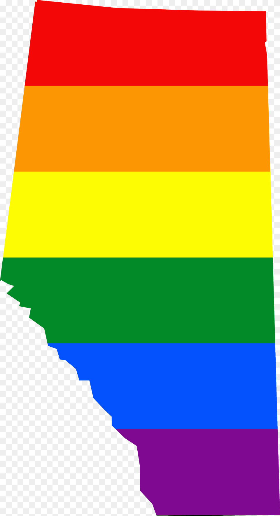 Lgbt Flag Map Of Alberta, Person Free Transparent Png