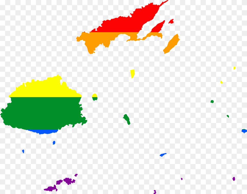 Lgbt Flag Map Of Fiji Flag Map Of Fiji, Outdoors, Person, Art, Nature Free Png