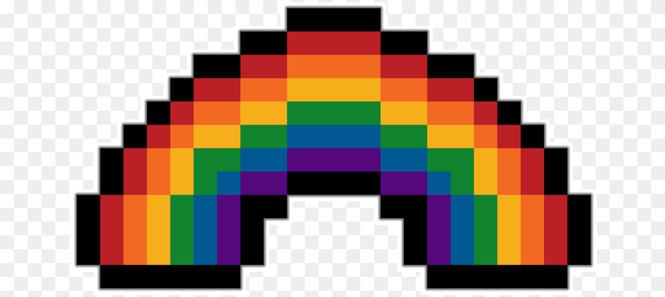 Lgbtq Pride Pixel Rainbow In The Shape Of A Traditional Piskel Donut, First Aid Free Transparent Png